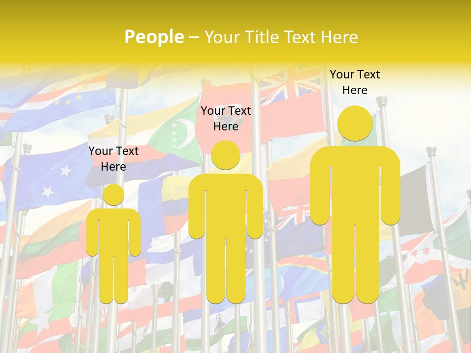 World Patriotism Urban PowerPoint Template