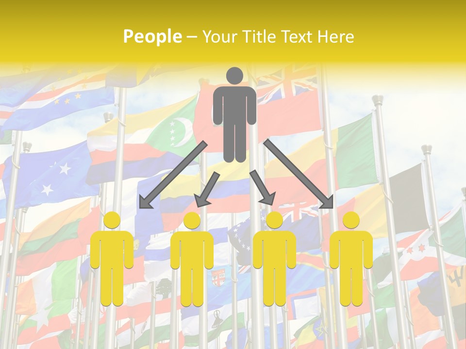 World Patriotism Urban PowerPoint Template