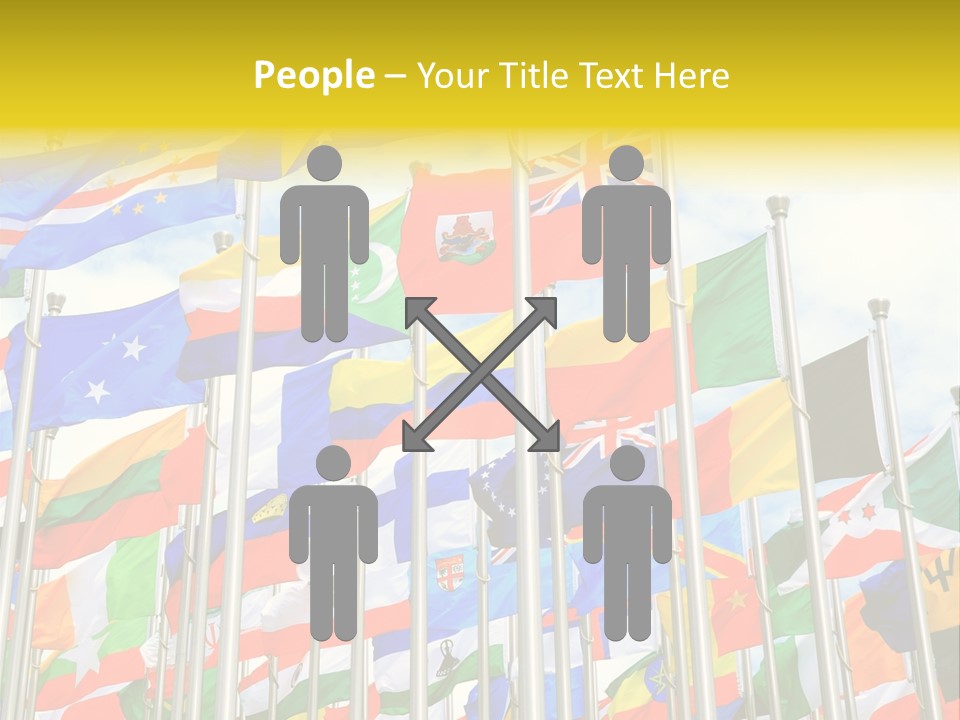 World Patriotism Urban PowerPoint Template