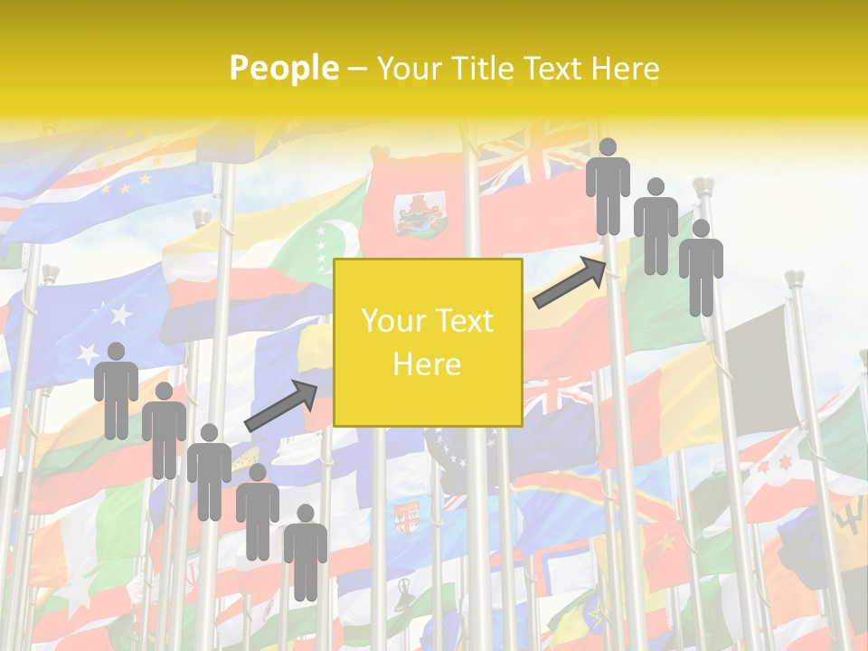 World Patriotism Urban PowerPoint Template