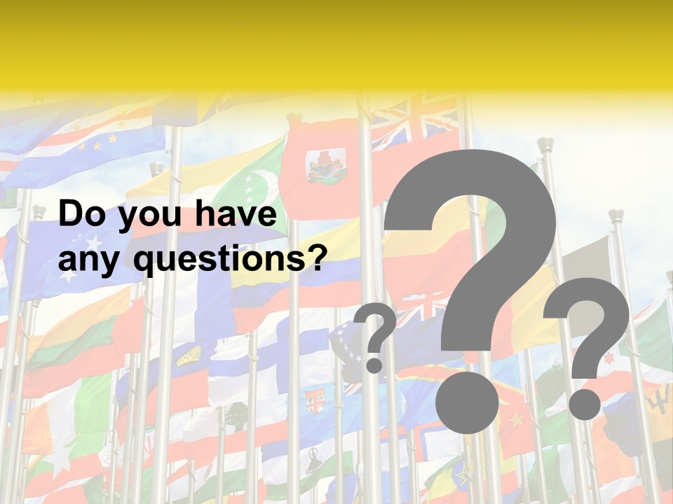 World Patriotism Urban PowerPoint Template