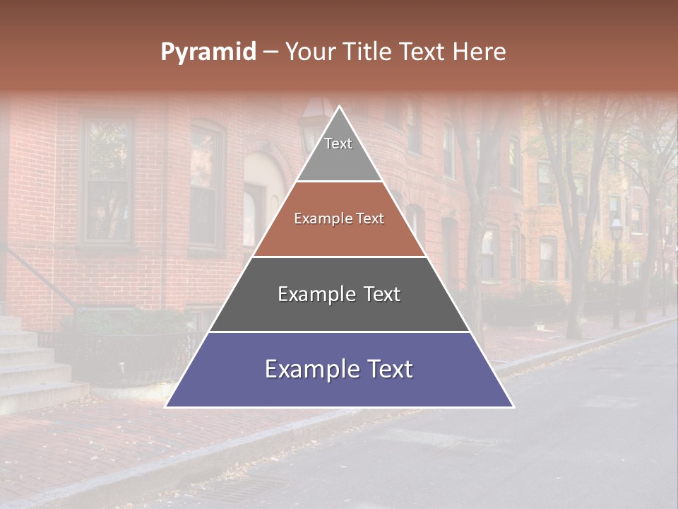 Rowhouse House Lamp PowerPoint Template