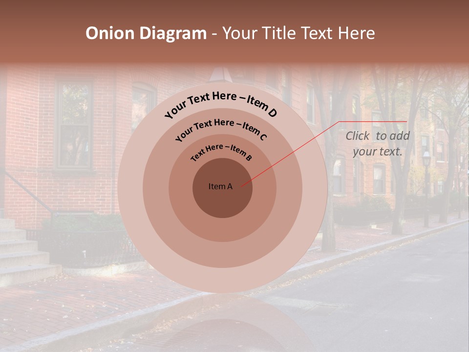 Rowhouse House Lamp PowerPoint Template