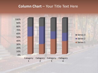 Rowhouse House Lamp PowerPoint Template