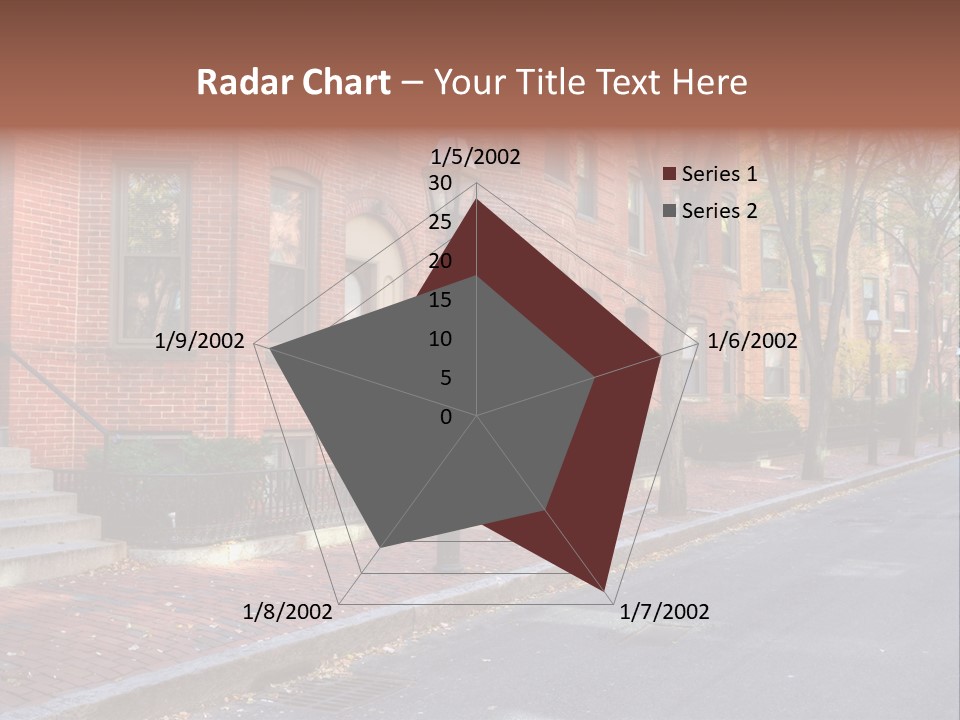 Rowhouse House Lamp PowerPoint Template