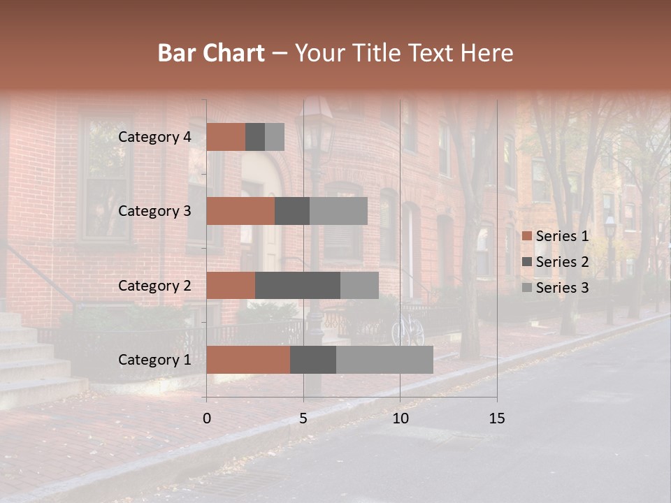 Rowhouse House Lamp PowerPoint Template
