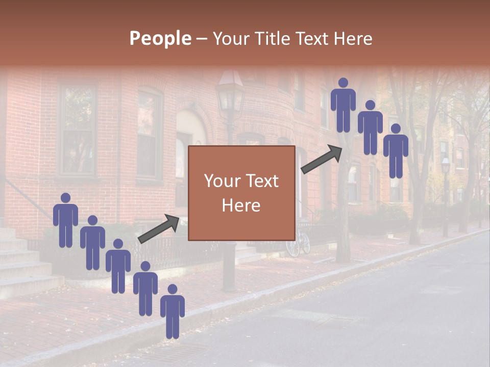 Rowhouse House Lamp PowerPoint Template