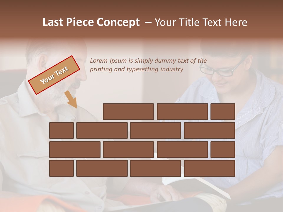 Helping Others Homecare Patient PowerPoint Template