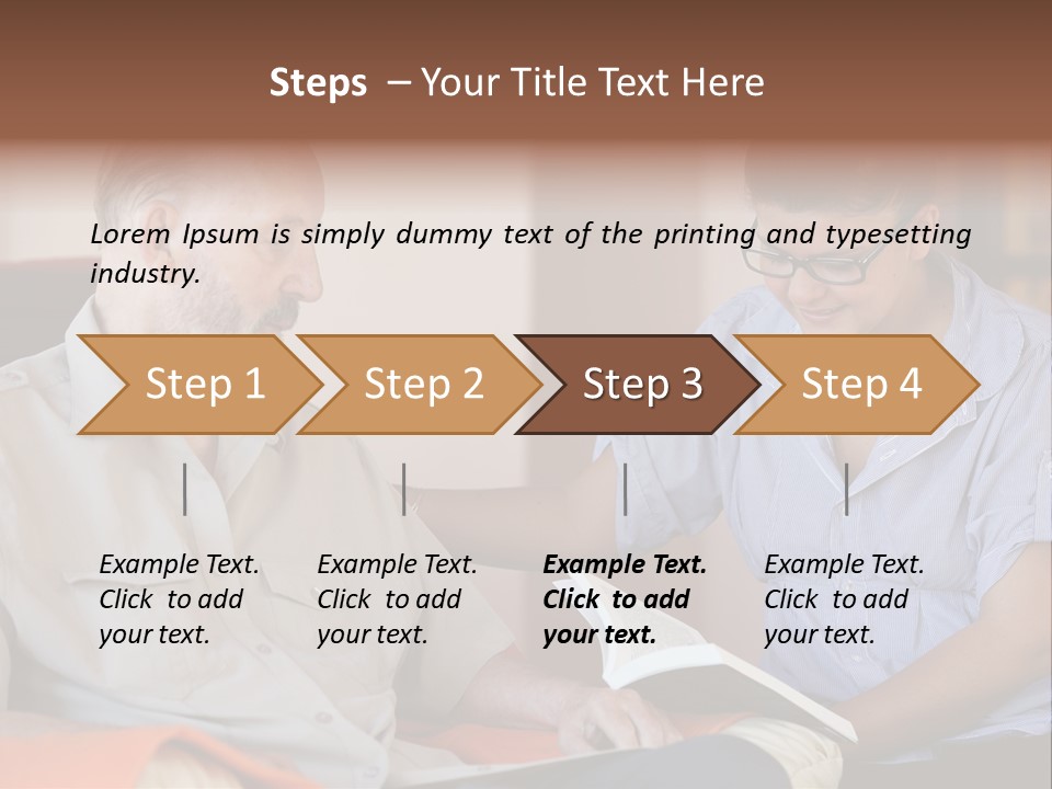 Helping Others Homecare Patient PowerPoint Template