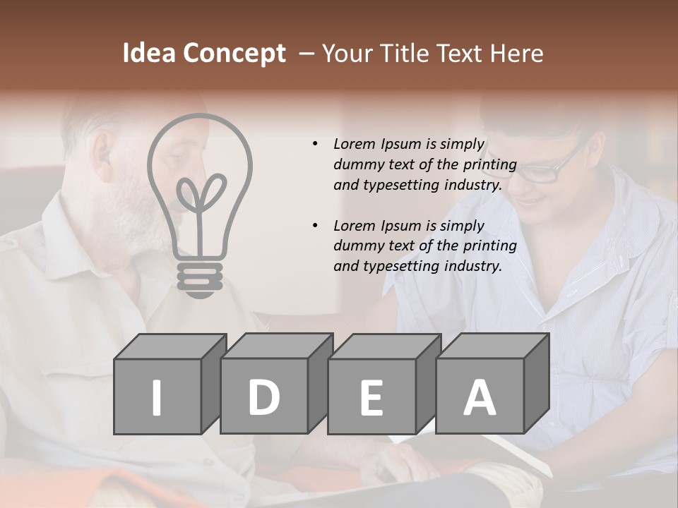 Helping Others Homecare Patient PowerPoint Template