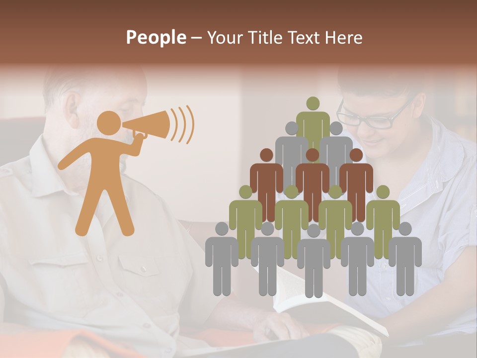Helping Others Homecare Patient PowerPoint Template