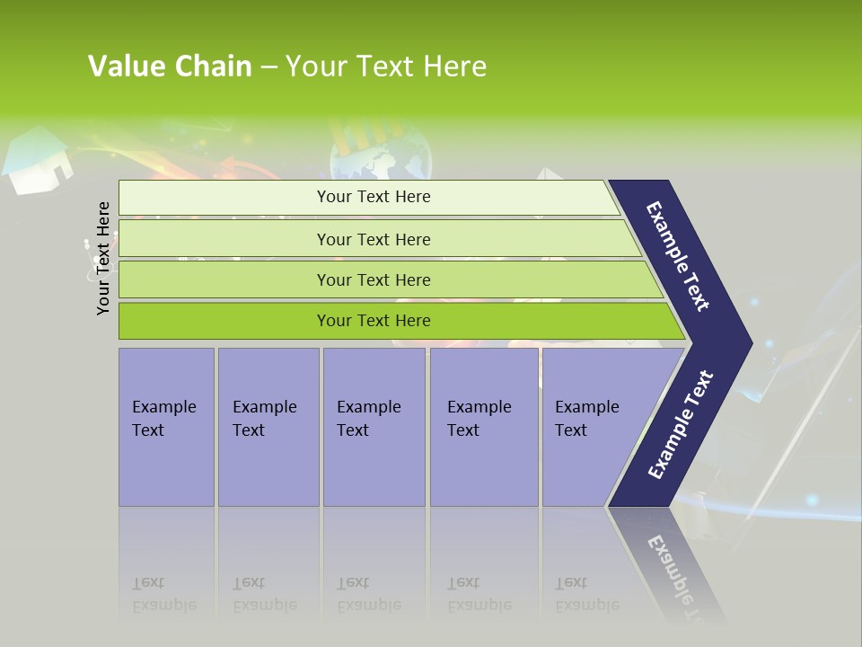Abstract Virtual Future PowerPoint Template