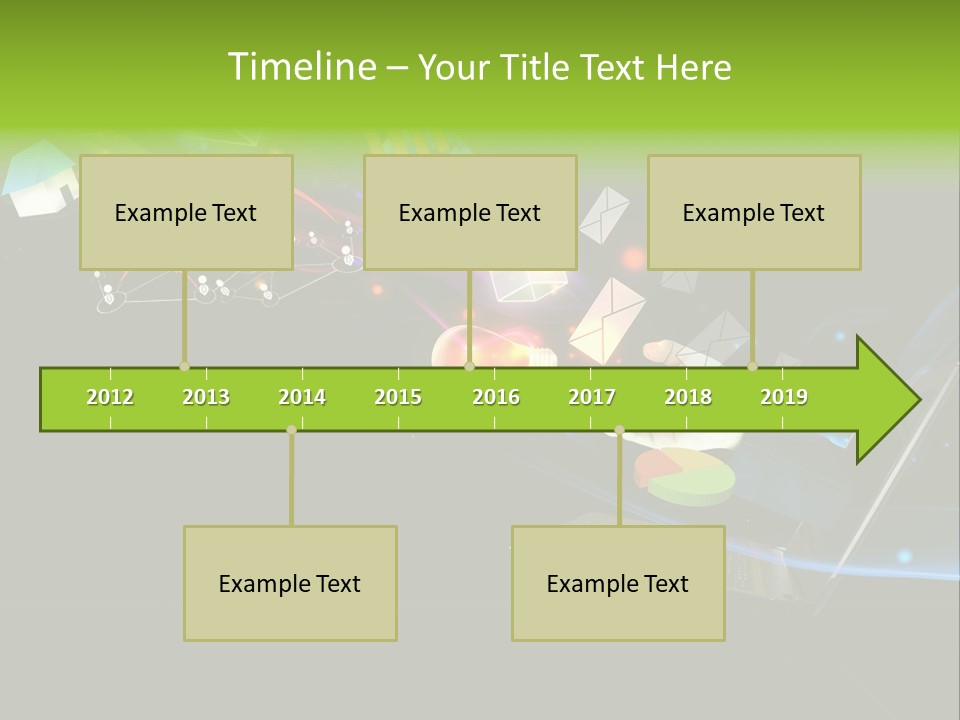 Abstract Virtual Future PowerPoint Template