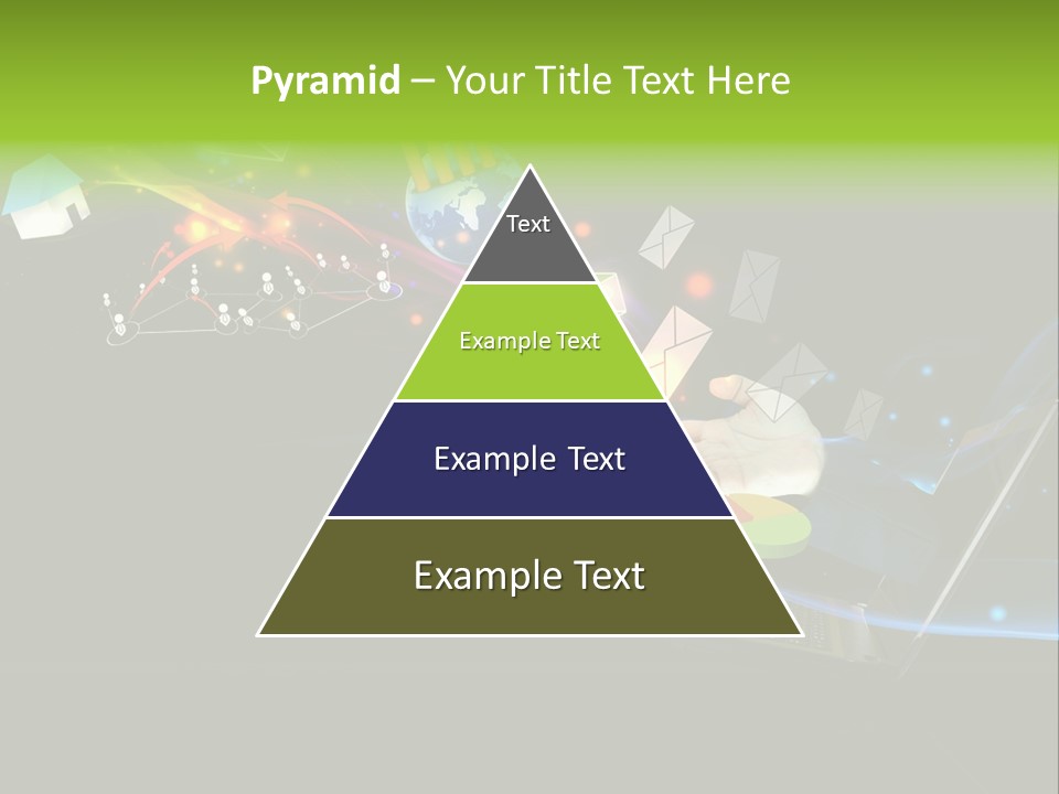 Abstract Virtual Future PowerPoint Template