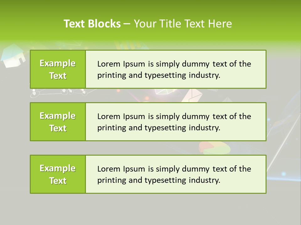 Abstract Virtual Future PowerPoint Template