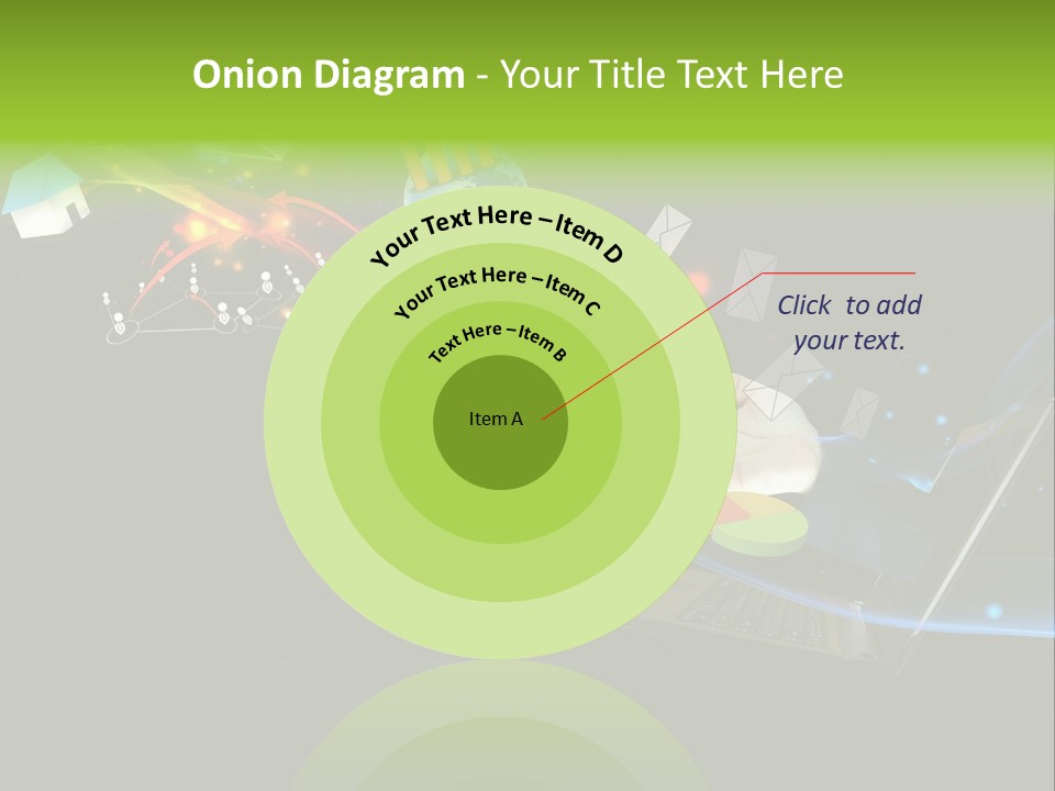 Abstract Virtual Future PowerPoint Template