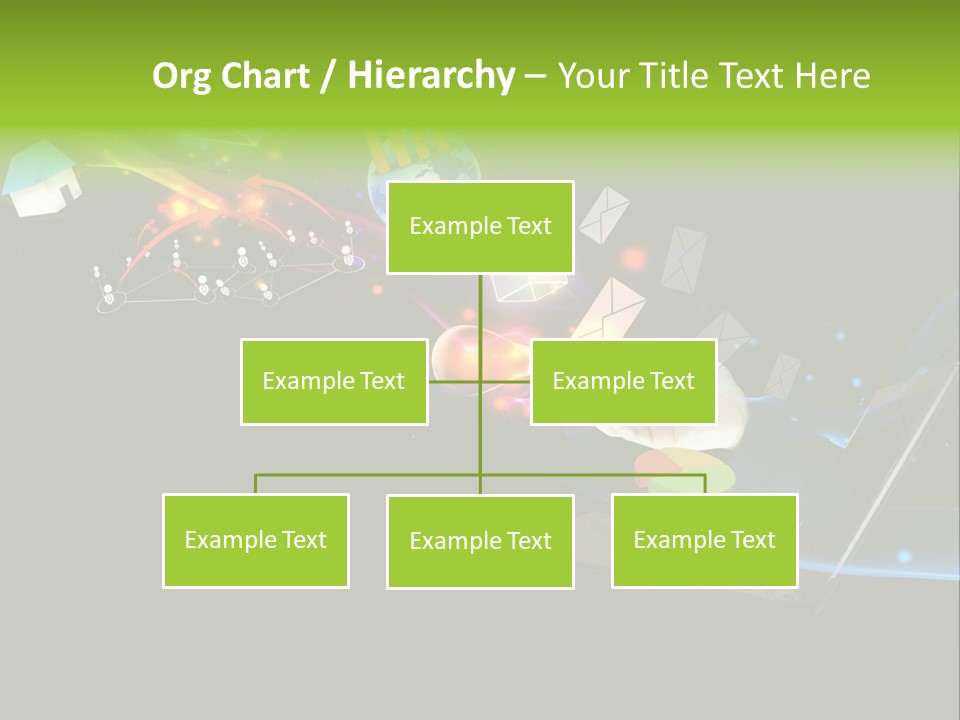 Abstract Virtual Future PowerPoint Template