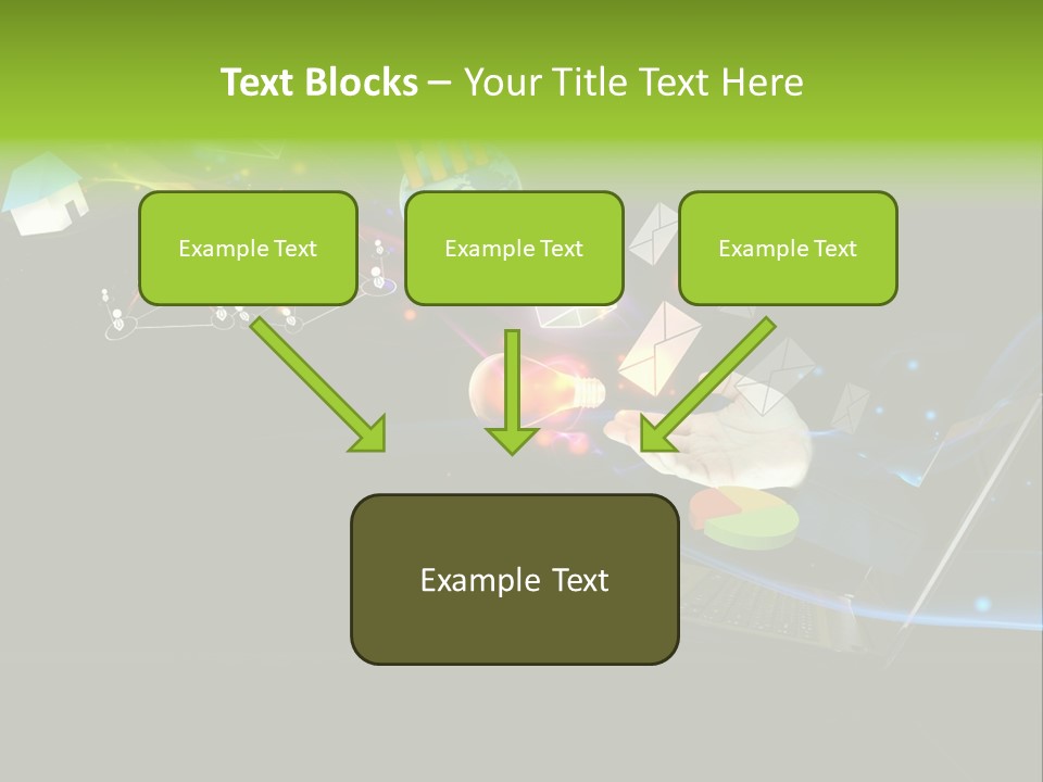 Abstract Virtual Future PowerPoint Template