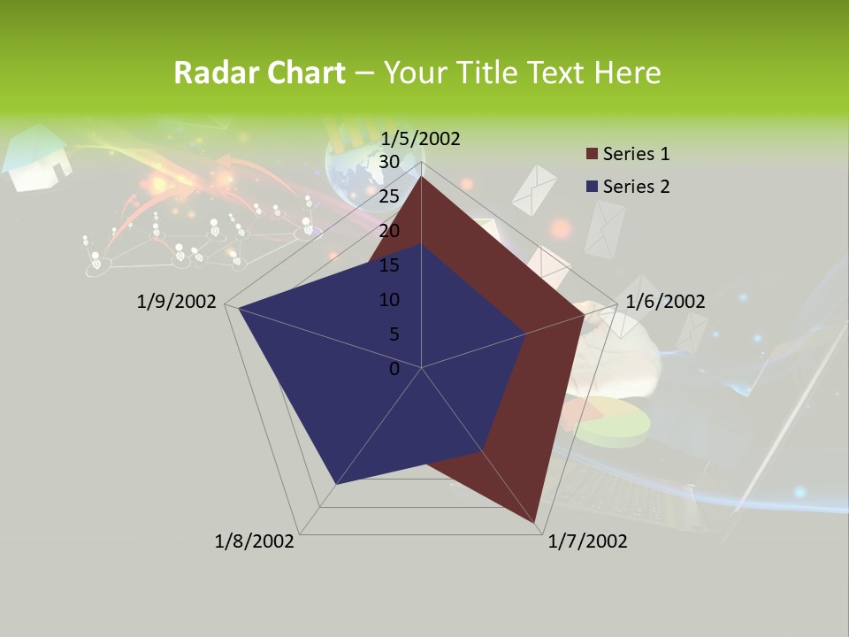 Abstract Virtual Future PowerPoint Template