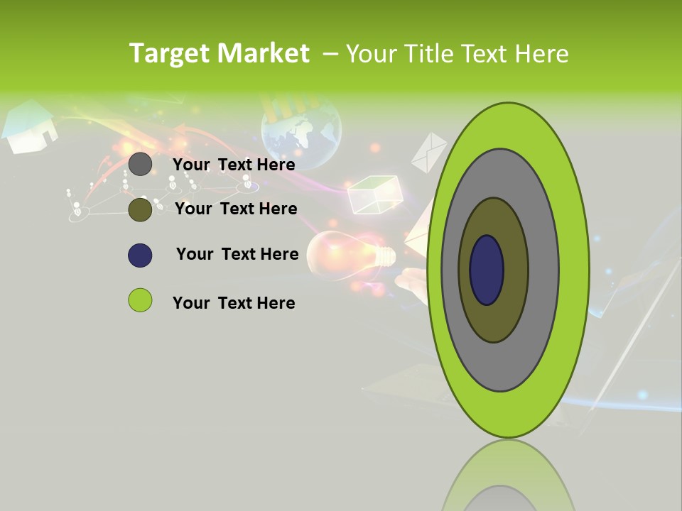 Abstract Virtual Future PowerPoint Template