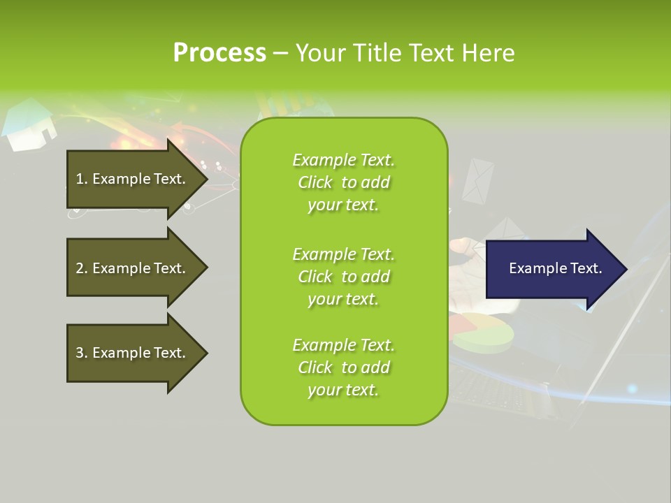 Abstract Virtual Future PowerPoint Template