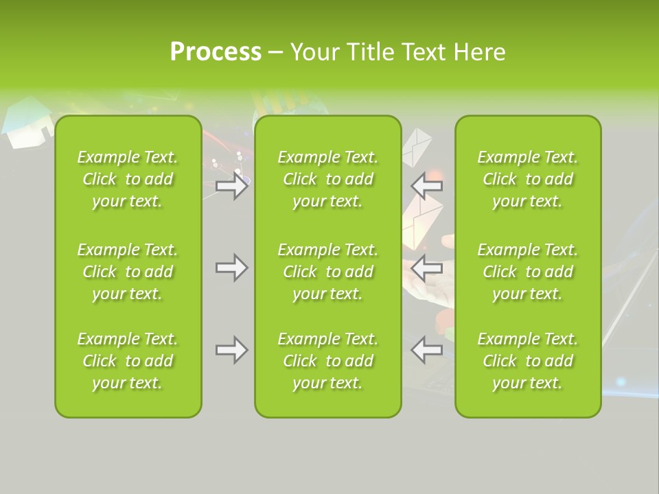 Abstract Virtual Future PowerPoint Template