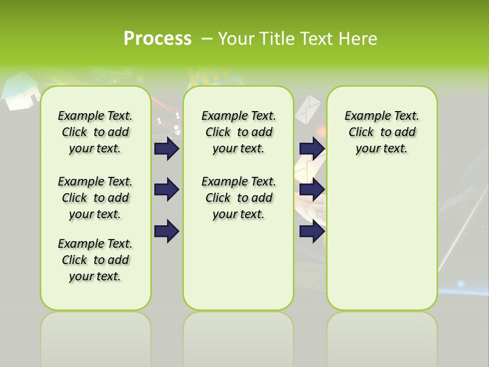 Abstract Virtual Future PowerPoint Template