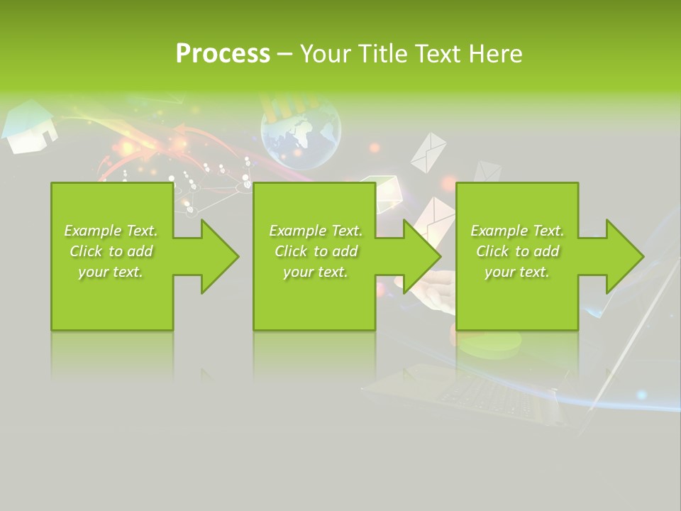 Abstract Virtual Future PowerPoint Template