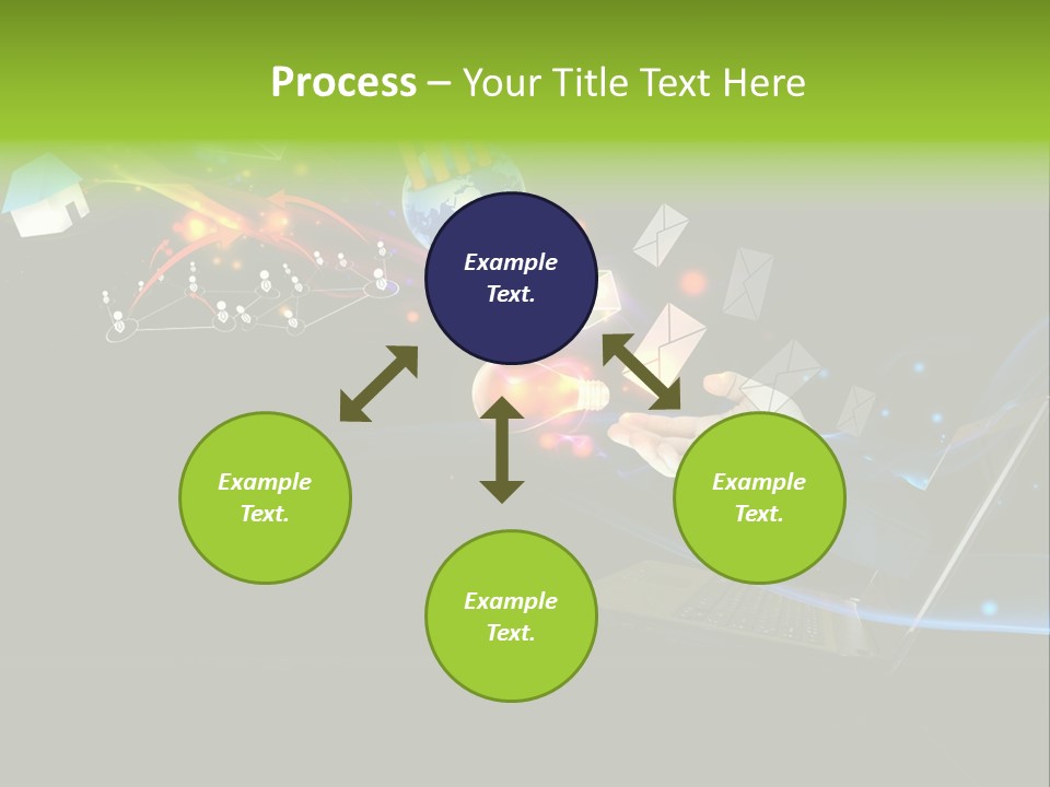 Abstract Virtual Future PowerPoint Template