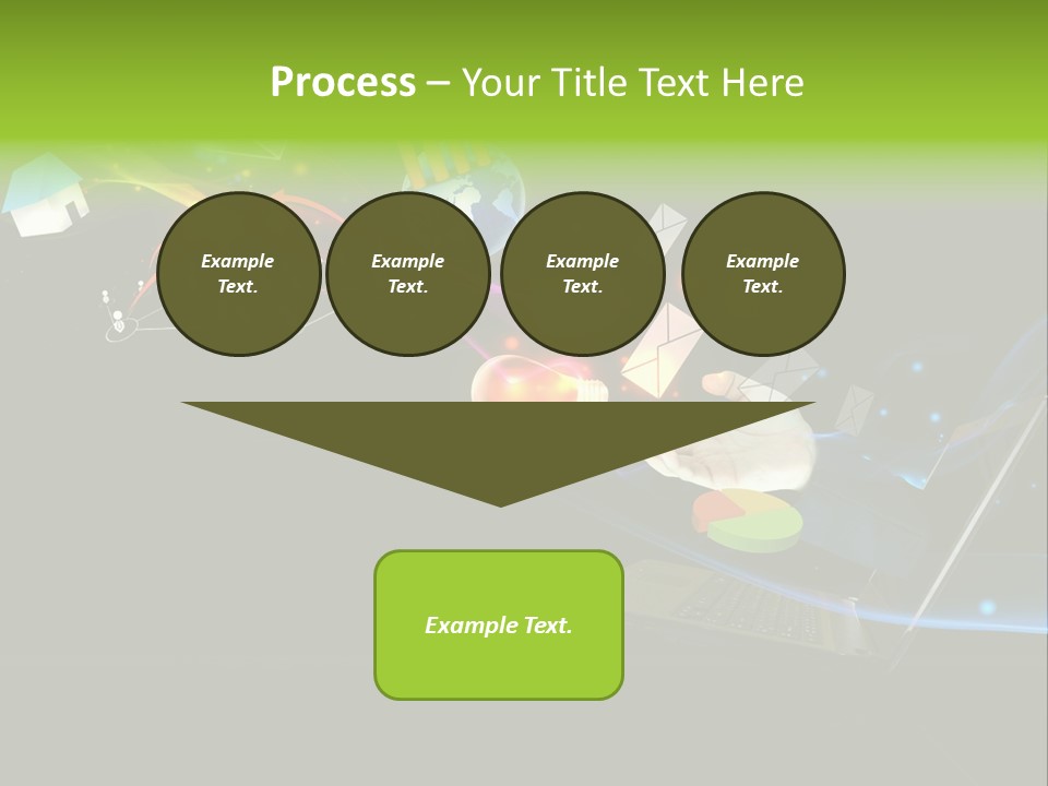 Abstract Virtual Future PowerPoint Template