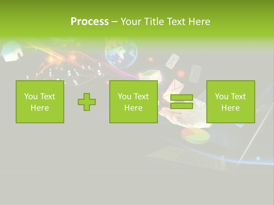 Abstract Virtual Future PowerPoint Template
