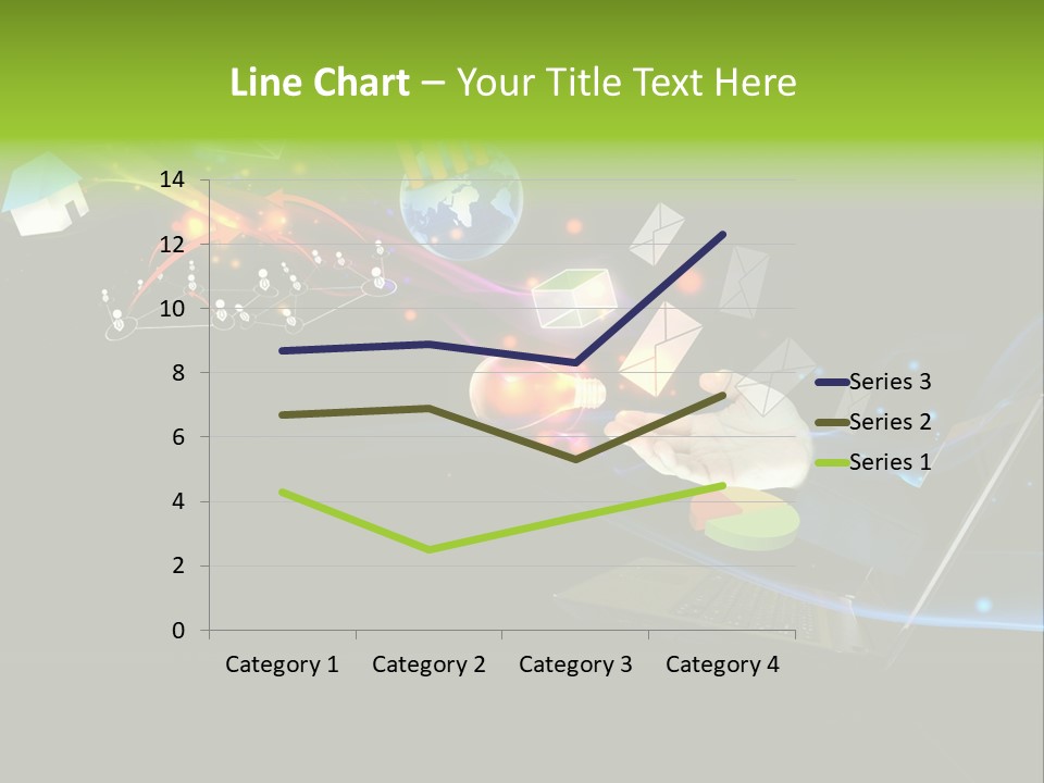 Abstract Virtual Future PowerPoint Template
