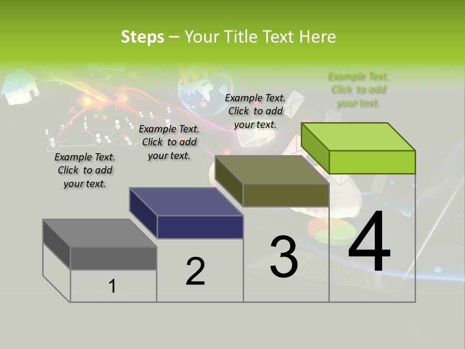 Abstract Virtual Future PowerPoint Template