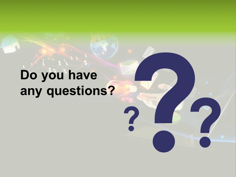 Abstract Virtual Future PowerPoint Template