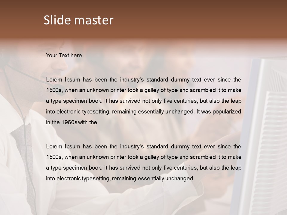 Tapas Mushroom Country PowerPoint Template