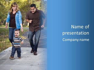 Young Parent Women PowerPoint Template