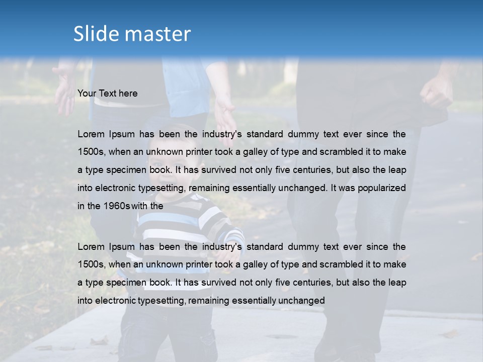 Young Parent Women PowerPoint Template