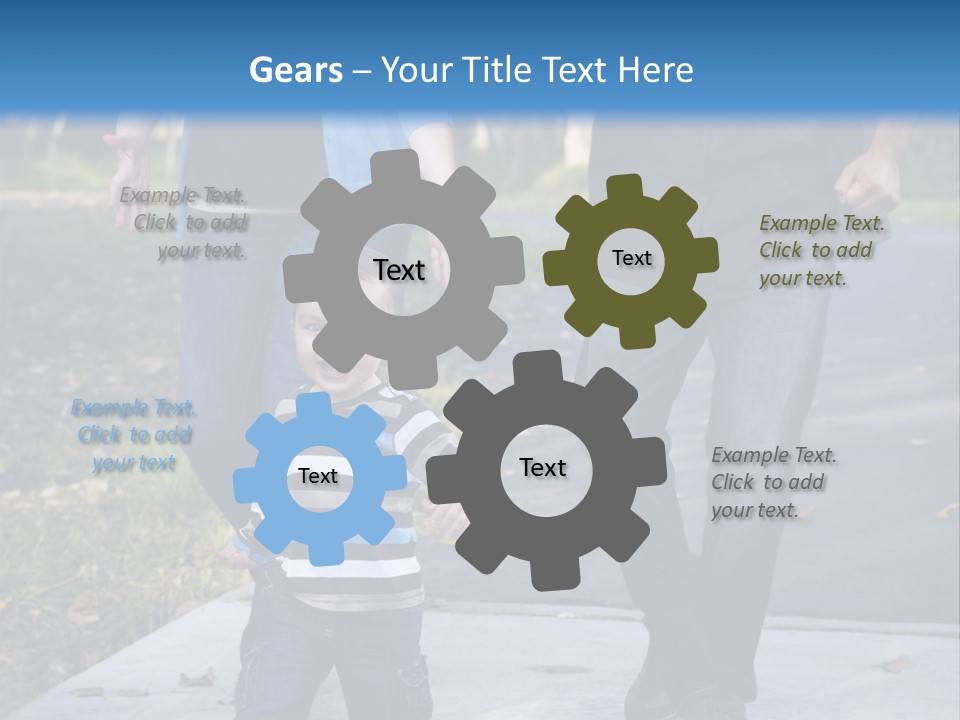 Young Parent Women PowerPoint Template