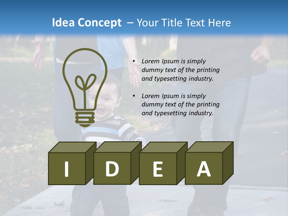 Young Parent Women PowerPoint Template