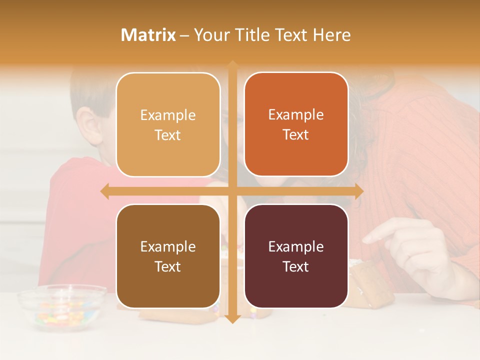 Christmas Child Lifestyle PowerPoint Template