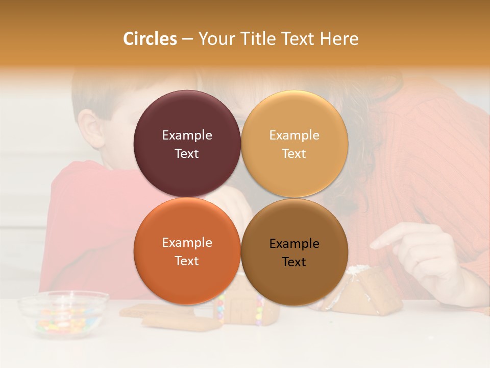 Christmas Child Lifestyle PowerPoint Template