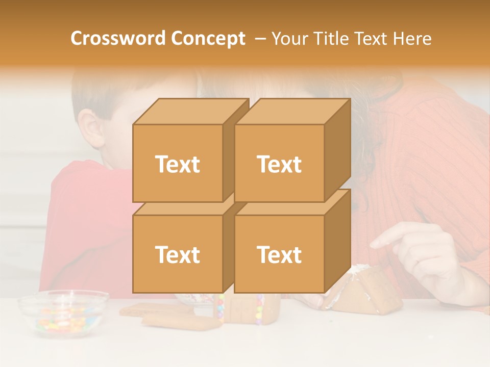 Christmas Child Lifestyle PowerPoint Template