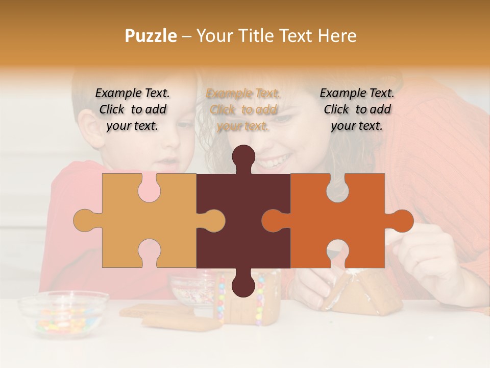 Christmas Child Lifestyle PowerPoint Template