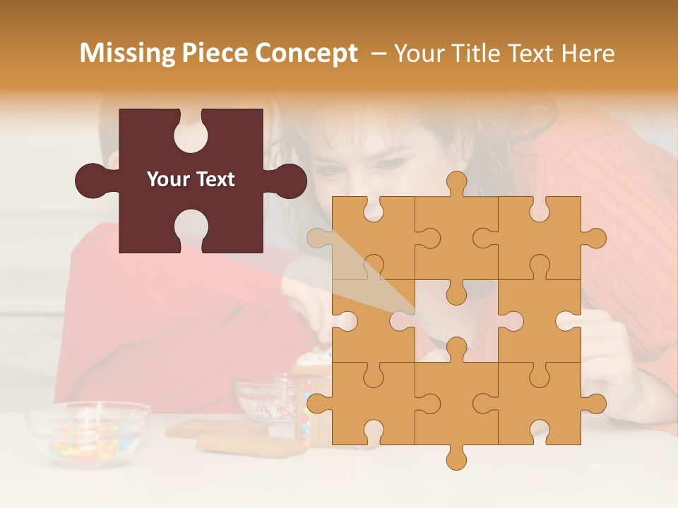 Christmas Child Lifestyle PowerPoint Template