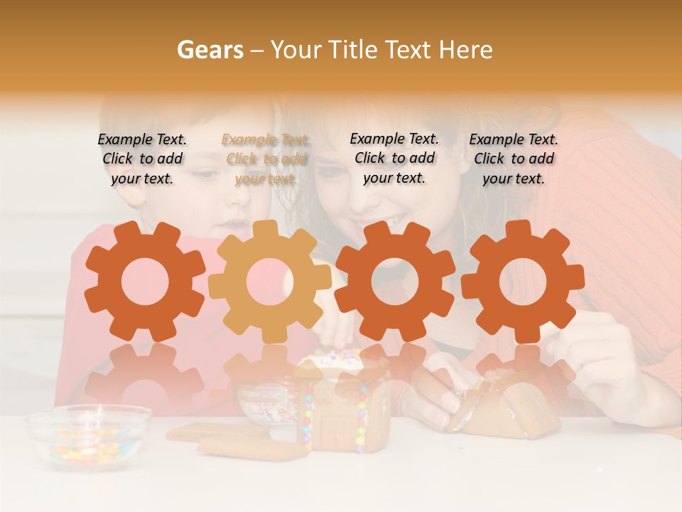 Christmas Child Lifestyle PowerPoint Template