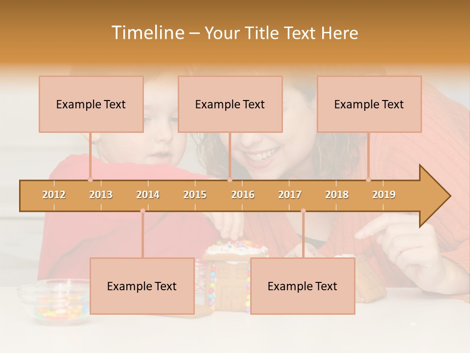 Christmas Child Lifestyle PowerPoint Template