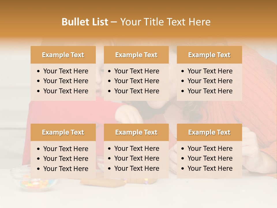 Christmas Child Lifestyle PowerPoint Template