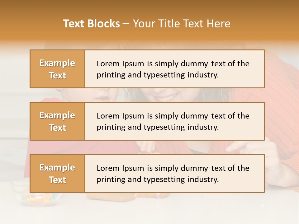 Christmas Child Lifestyle PowerPoint Template