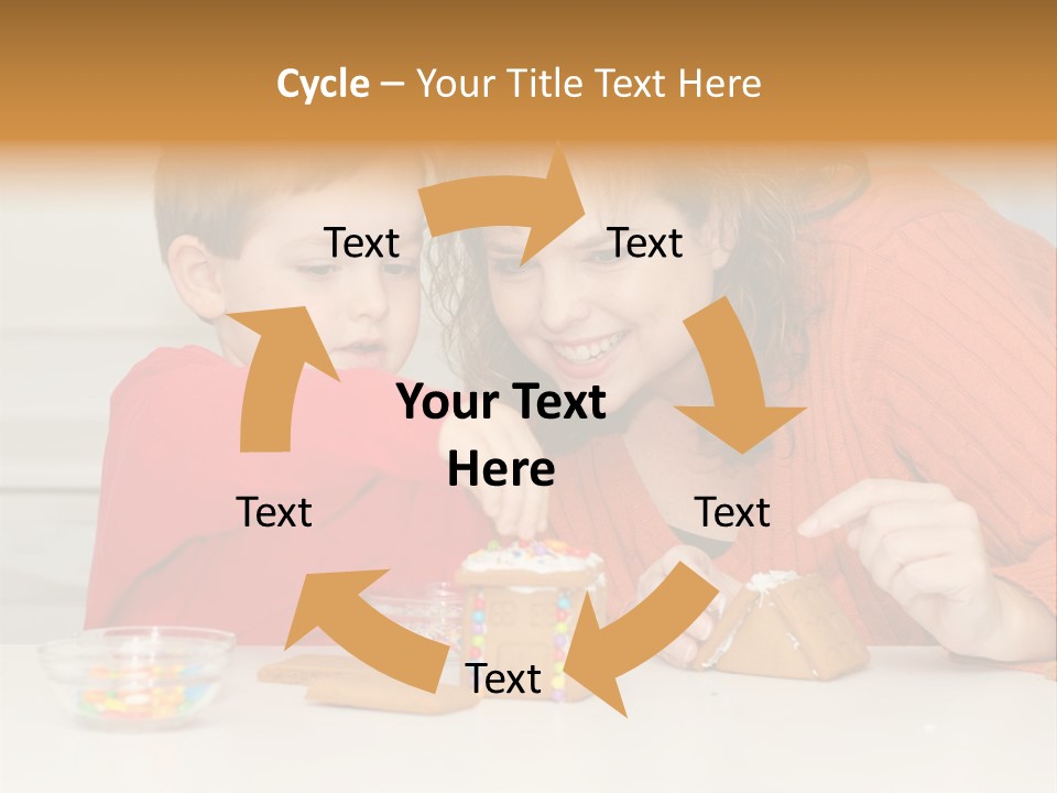 Christmas Child Lifestyle PowerPoint Template