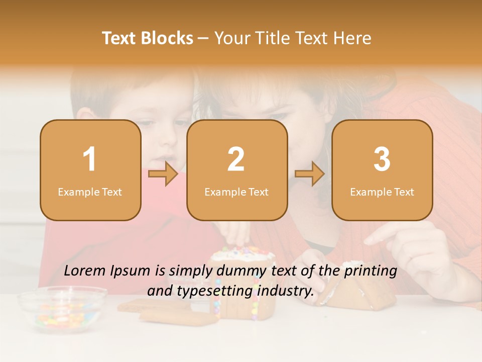 Christmas Child Lifestyle PowerPoint Template